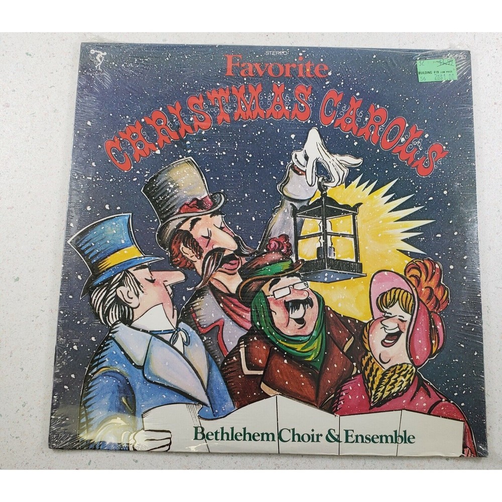 BETHLEHEM CHOIR-SINE QUA NON Christmas FAVORITE CAROLS-SQN 7787 VG+/VG+ VINYL LP